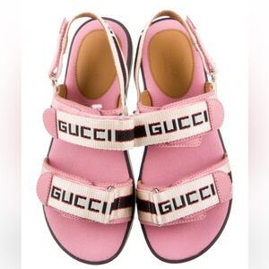 Gucci Kids Pink Sandals